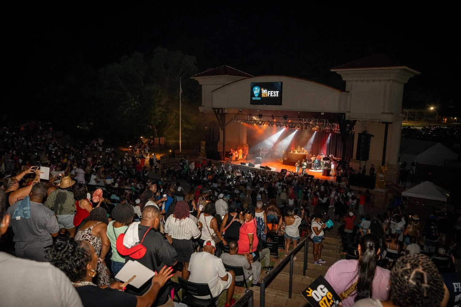 Crowd at OG Fest, a live event produced by De Lo Mio Media